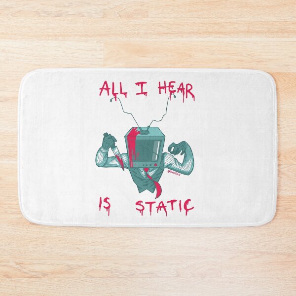 Item preview, All I hear is static blue and red designed and sold by Bat13SJx.