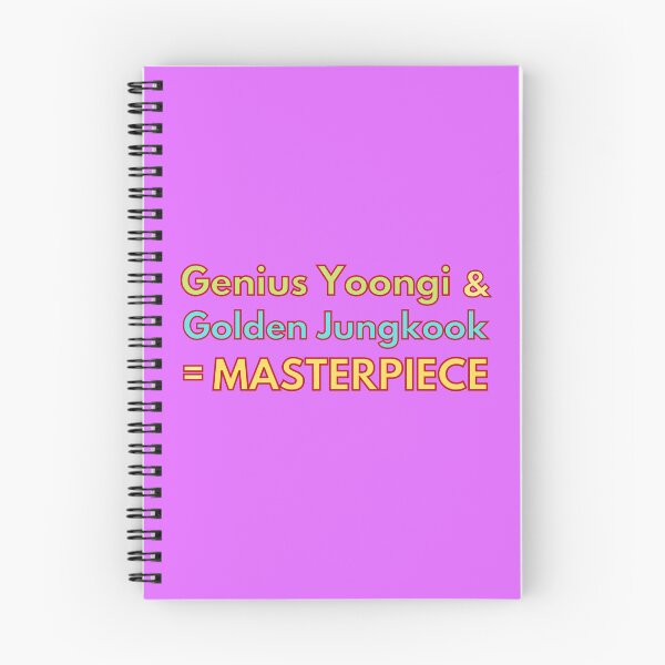 Item preview, genius yoongi and golden jungkook designed and sold by Colorful-Inspo.
