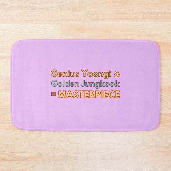 Item preview, genius yoongi and golden jungkook designed and sold by Colorful-Inspo.