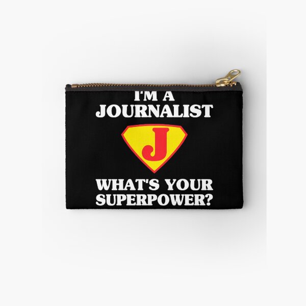 Item preview, I'm A Journalist What's Your Superpower? T-shirt & More designed and sold by ravishdesigns.