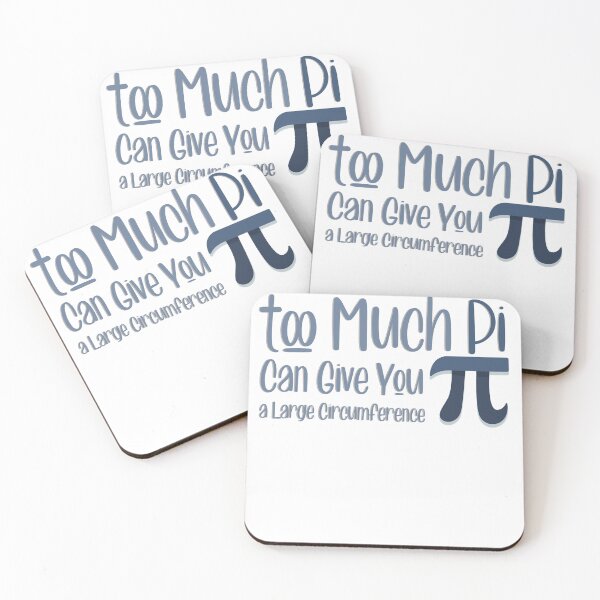 Item preview, Too much pi can give you a large circumference designed and sold by ErmessThiings.