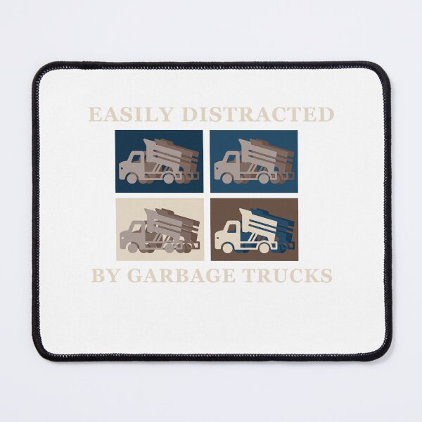 Item preview, Easily distracted by Garbage Trucks Design designed and sold by sebastian3210.
