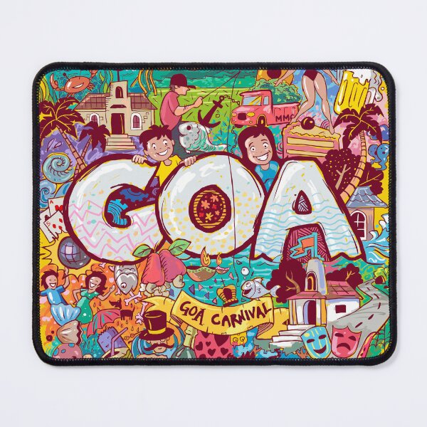 Item preview, Goa Doodle mashup 1 designed and sold by TOOTIFROOTI merch.