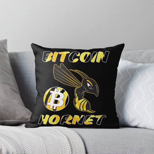 Item preview, Bitcoin Hornet Hornet Crypto Black Yellow designed and sold by Galaxy-Corner.