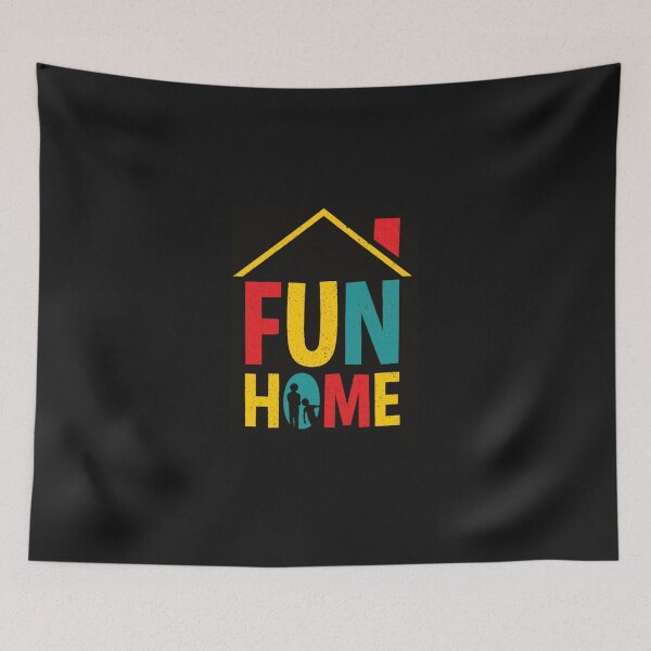 Item preview, Fun Home Logo Essential T-Shirt designed and sold by NilsHafermas.
