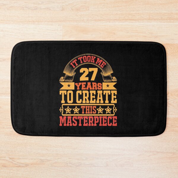 Item preview, Happy 27th birthday designed and sold by Designhub14.