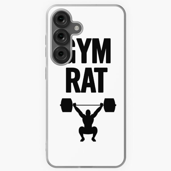 Item preview, Gym Rat (Black) T-Shirt iPhone Case designed and sold by sergiovarela.