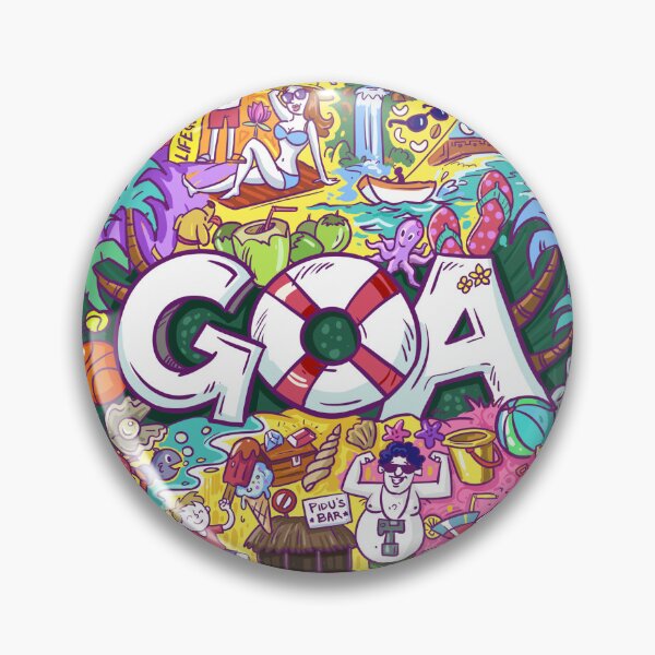 Item preview, Goa Doodle mashup 2 designed and sold by TOOTIFROOTI merch.