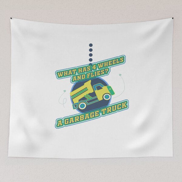 Item preview, What have 4 Wheels and Flies? Design designed and sold by sebastian3210.