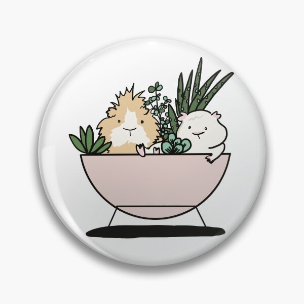 Aperçu de l'œuvre Cobaye et plante 3/4 créée et vendue par Flufftonshop.