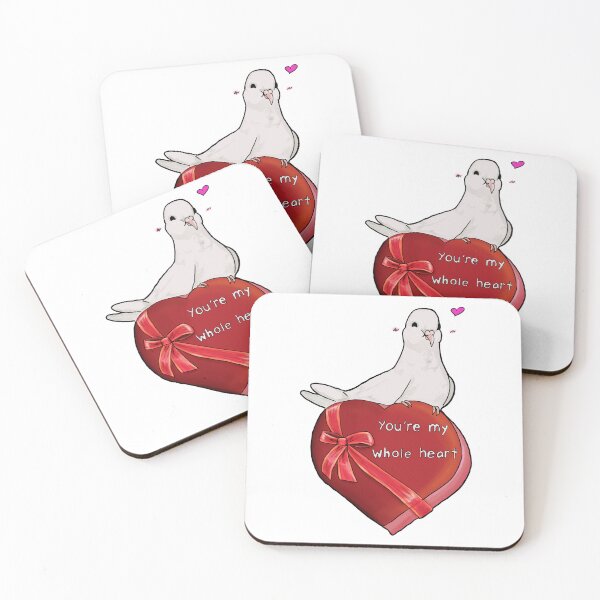 Item preview, You're My Whole Heart Sweet Dove designed and sold by ChompNStomp.