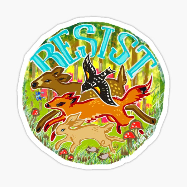 Forest RESISTANCE Sticker