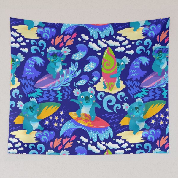 Item preview, Cute Koala surfers designed and sold by PenguinHouse.