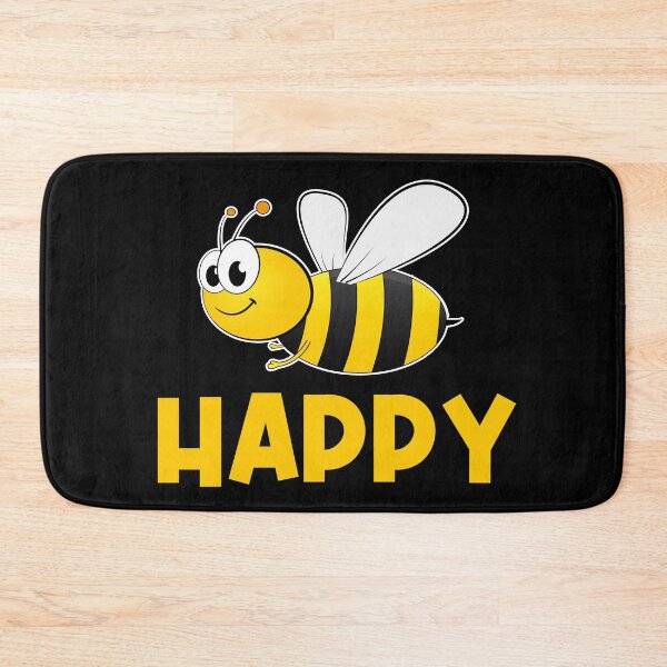 Item preview, BE HAPPY Happy Bee Animal Beekeeper Sweet Cute designed and sold by Galaxy-Corner.