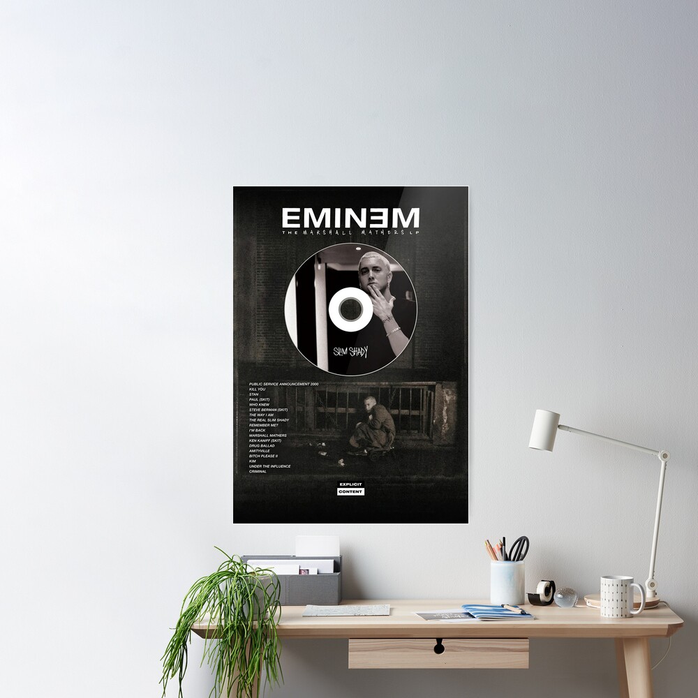 Buy Eminem Poster - The Real Slim Shady at 5% OFF 🤑 – The Banyan Tee