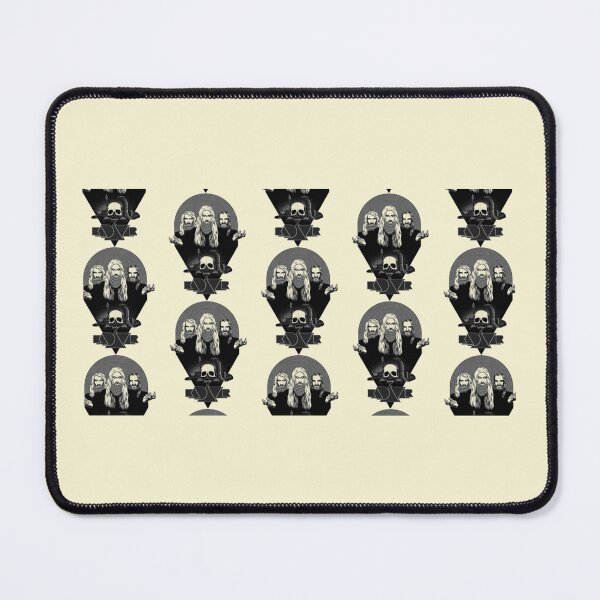 Item preview, Kadavar Mouse Pad designed and sold by AlvalRowena.