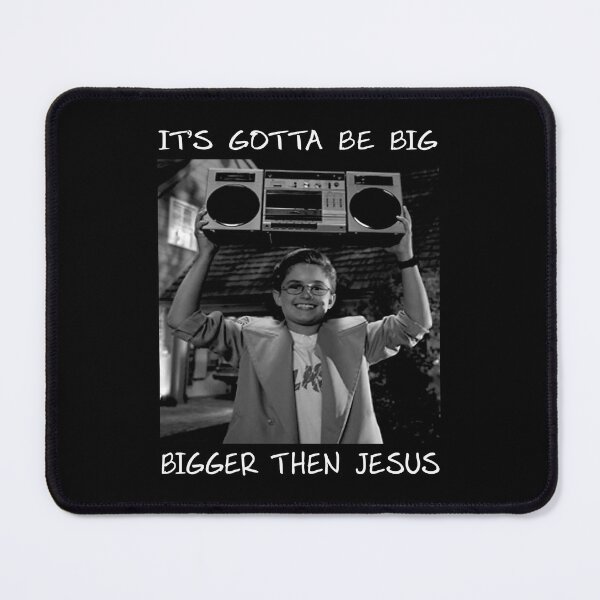 Item preview, It's gotta be big bigger then jesus poster retro designed and sold by MaryMill010.