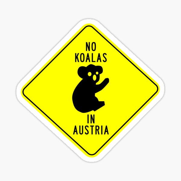 Aperçu de l'œuvre AUCUN KOALAS EN AUTRICHE créée et vendue par limitlezz.