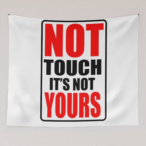 Item preview, Do not touch it designed and sold by JPS-CREATIONS.
