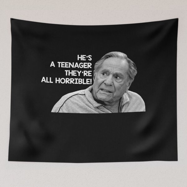 Item preview, Albert charcater he's a teenager they're all horrible poster designed and sold by MaryMill010.