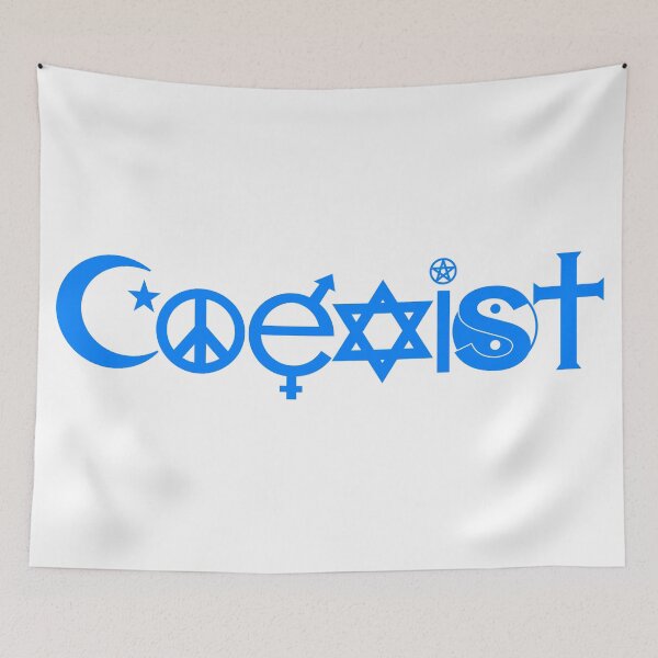 Item preview, COEXIST azure designed and sold by DyadyaYasha.