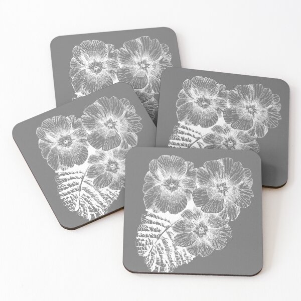 Item preview, Ink - Primula in White designed and sold by artofsuff.