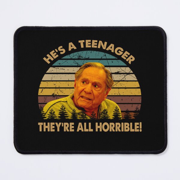 Item preview, He's a teenager Albert man poster designed and sold by MaryMill010.