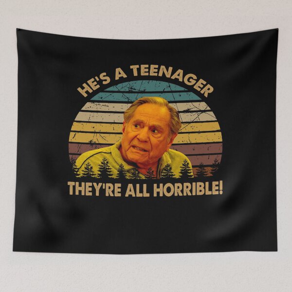 Item preview, He's a teenager Albert man poster designed and sold by MaryMill010.