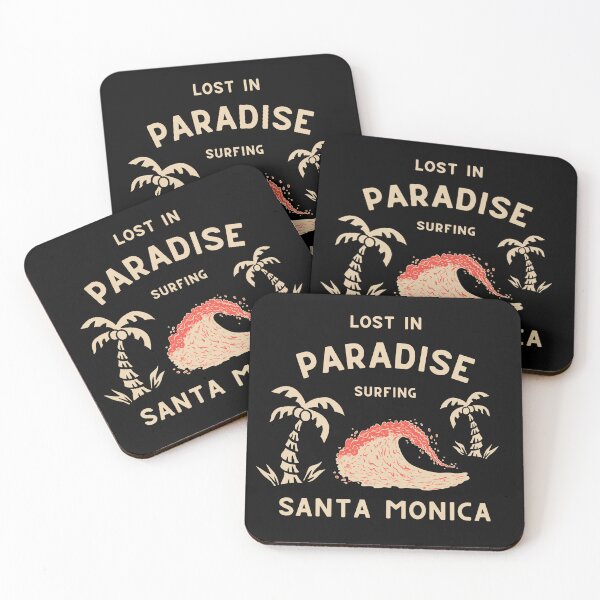 Item preview, Paradise Surfing In Santa Monica designed and sold by Naeshastore.