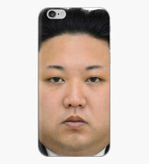 Kim Jong-un Face on something... :D iPhone Case