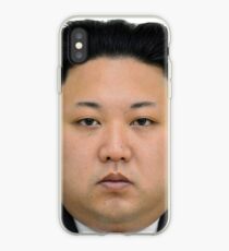 Kim Jong-un Face on something... :D iPhone Case