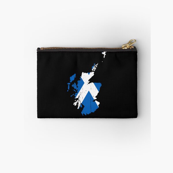 Item preview, Map of Scotland with Scottish Flag designed and sold by Happy Puppy Print On Demand.