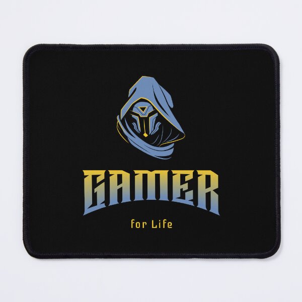 Item preview, Gamer for Life with Hooded Robot Warrior designed and sold by PRIVARSHU.