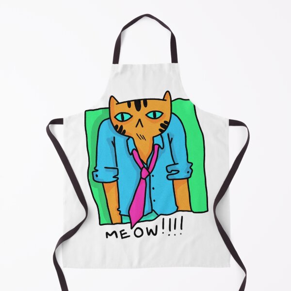 Item preview, overworked cat designed and sold by Childish by Design.