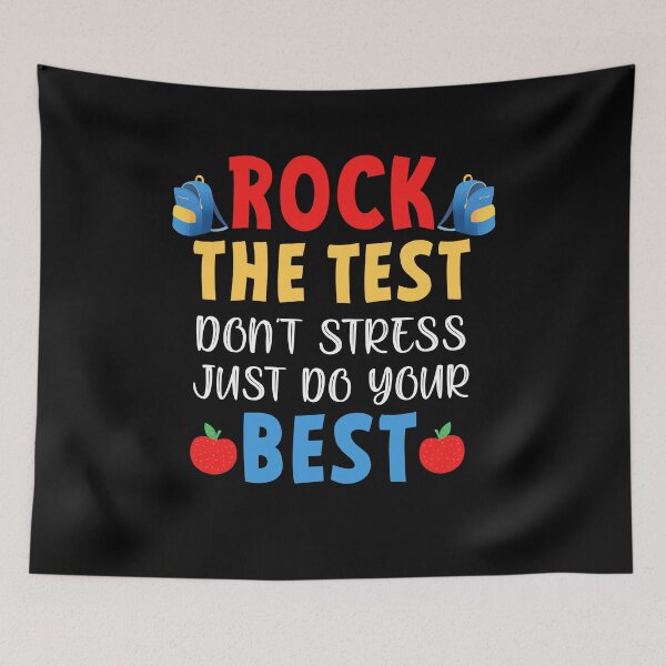 Item preview, Rock The Test Best Shirt, Funny Test Day T shirt, Rock The Test T-shirt, Test Day Shirt Gift For Teacher, Testing Day, Exam Day, Its Test Day Yall designed and sold by aymob.