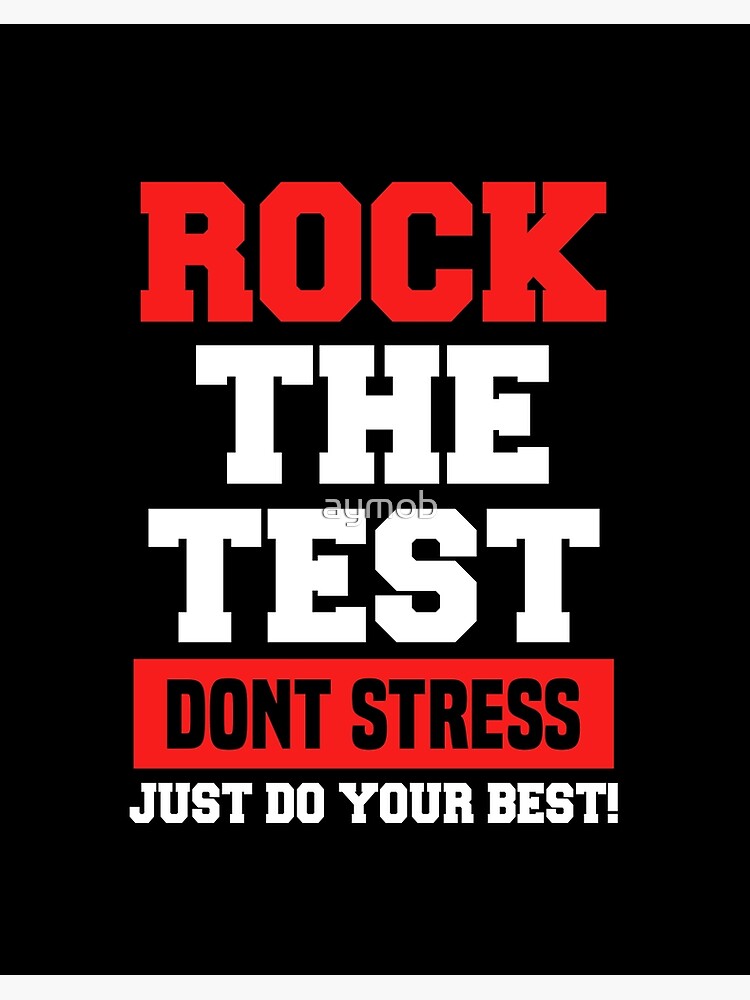 Test Day Teacher - Rock The Test T-Shirt Exam Testing Gift Test Day Teacher - Rock The Test T-Shirt Exam Testing Gift