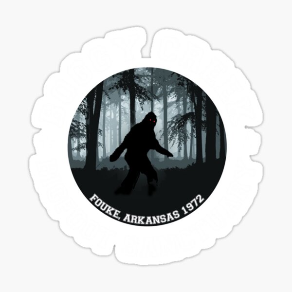 T-shirt Bigfoot Boggy Creek - Modèle Unisexe Adulte - Marque Gildan, 100% Coton