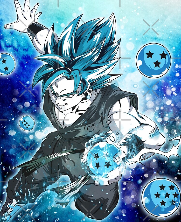 Dragon Ball Super Goku super sayan God Photo frame effect