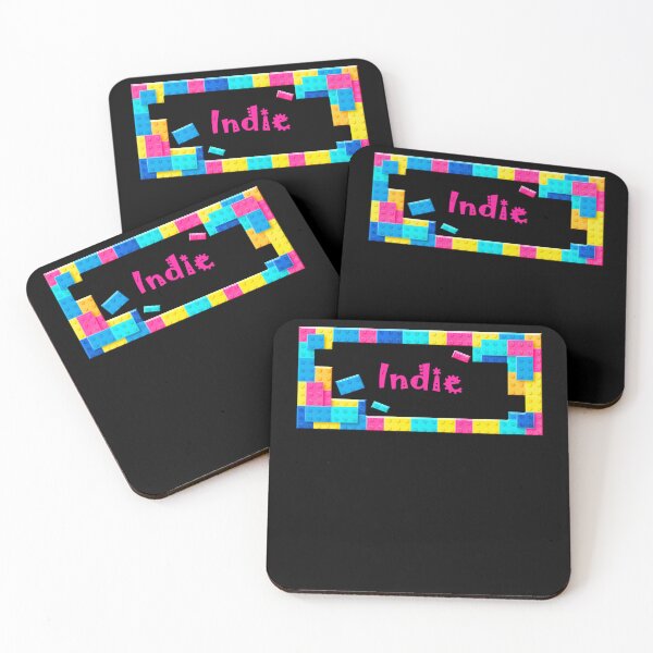 Item preview, Toy Brick Frame Design For Indie Sticker designed and sold by allysonhat.