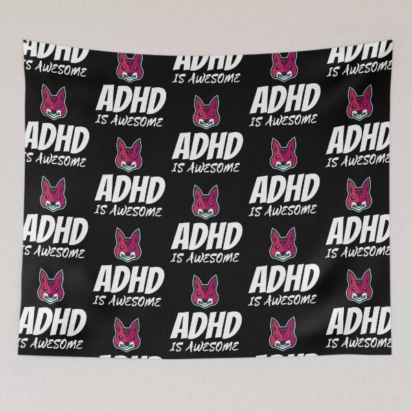 Item preview, ADHD IS AWESOME designed and sold by Wooden-rack.