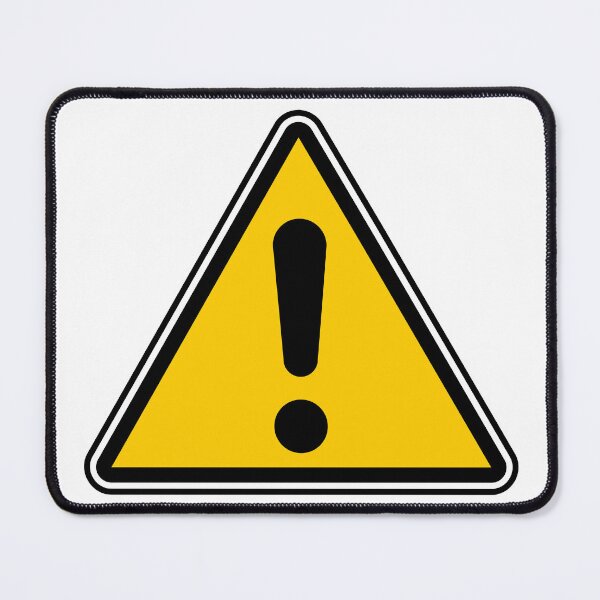 Item preview, Warning sign design designed and sold by trqffic.