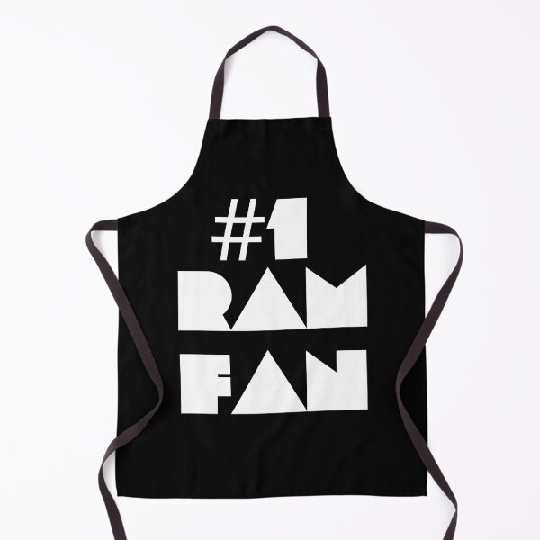 Item preview,  Number 1 Ram Fan Typography  designed and sold by X-Trends.