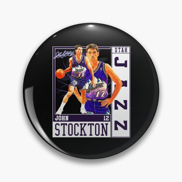 Item preview, John Stockton Legend Basketball Signature Vintage Retro 80s 90s Bootleg Rap Style designed and sold by HayleyMonahan.