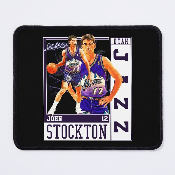 Item preview, John Stockton Legend Basketball Signature Vintage Retro 80s 90s Bootleg Rap Style designed and sold by HayleyMonahan.