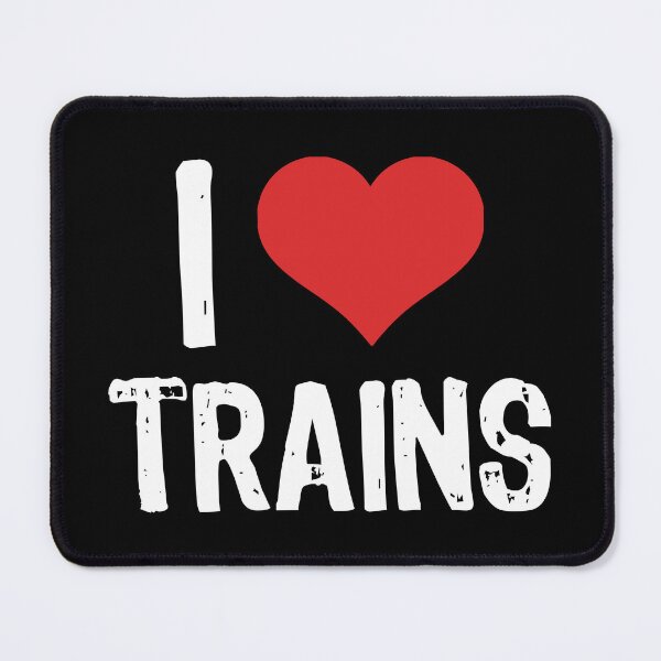 Item preview, I Love Trains designed and sold by The "I Love Everything" Shop.