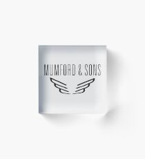 Mumford And Sons Acrylic Block