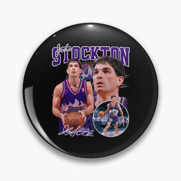Item preview, John Stockton Legend Basketball Signature Vintage Retro 80s 90s Bootleg Rap Style designed and sold by HayleyMonahan.