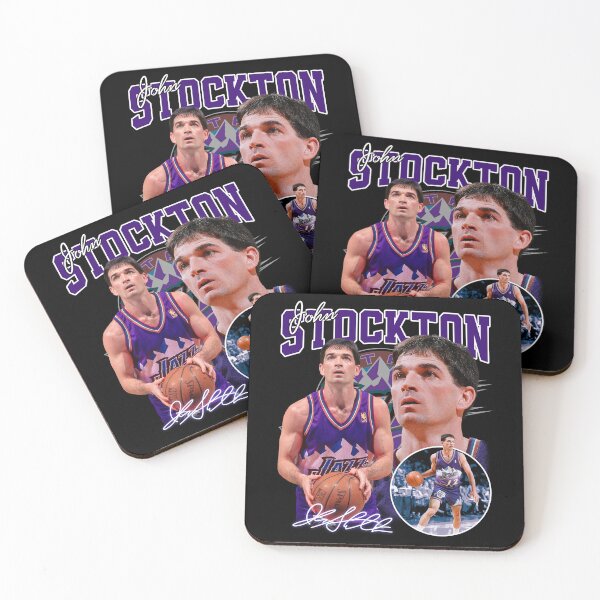 Item preview, John Stockton Legend Basketball Signature Vintage Retro 80s 90s Bootleg Rap Style designed and sold by HayleyMonahan.