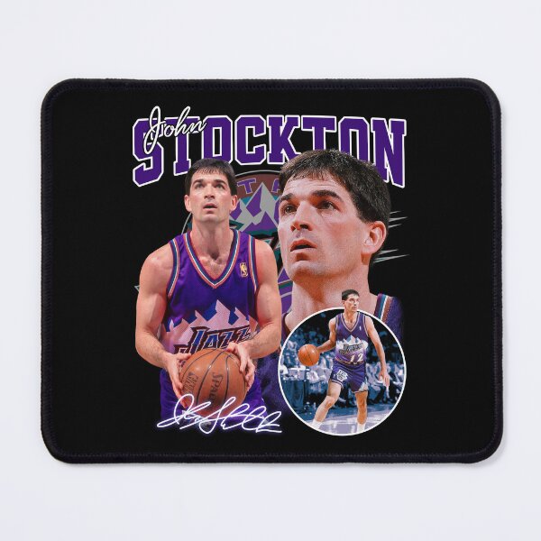 Item preview, John Stockton Legend Basketball Signature Vintage Retro 80s 90s Bootleg Rap Style designed and sold by HayleyMonahan.