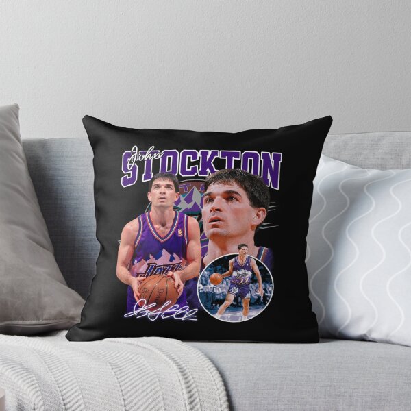 Item preview, John Stockton Legend Basketball Signature Vintage Retro 80s 90s Bootleg Rap Style designed and sold by HayleyMonahan.